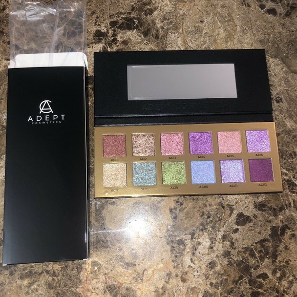 *RARE* BNIB Adept Cosmetics PLAIN JANE Anniversary Eyeshadow Palette Multichrome - Picture 8 of 12